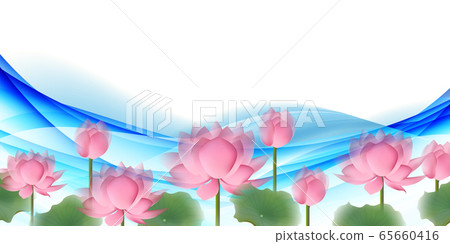 Lotus flower mourning background Lotus flower mourning background 65660416