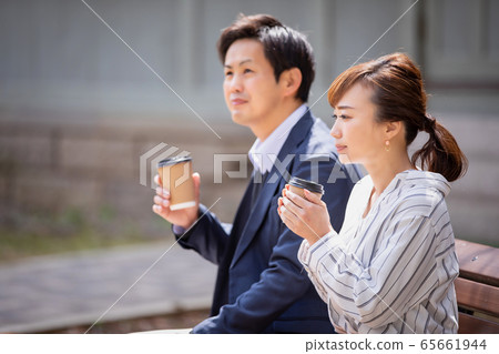  Casual business employee 65661944