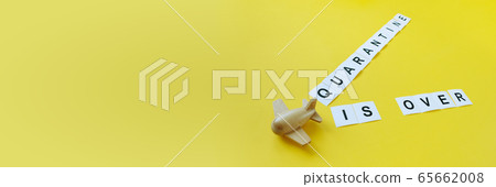 End of quarantine. The inscription quarantine is End of quarantine. The inscription quarantine is 65662008