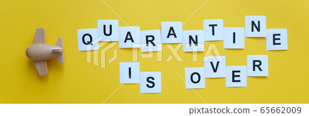 End of quarantine. The inscription quarantine is End of quarantine. The inscription quarantine is 65662009
