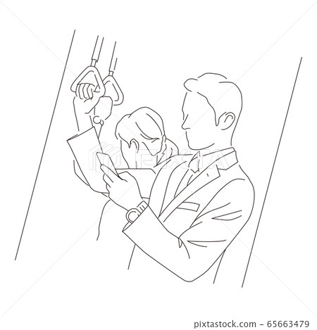 Train commuting 65663479