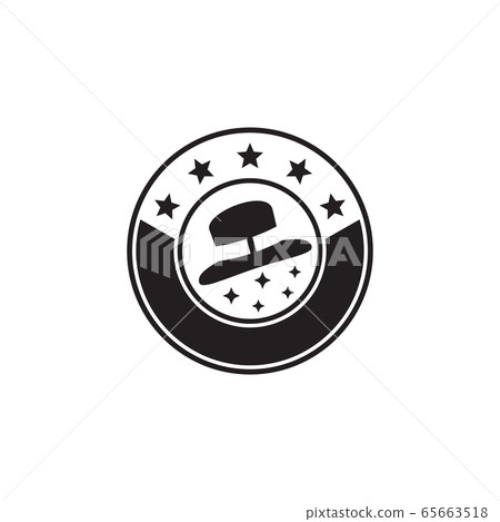 Magic hat icon logo design vector template Magic hat icon logo design vector template 65663518