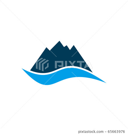 Mountain logo design vector template Mountain logo design vector template 65663976