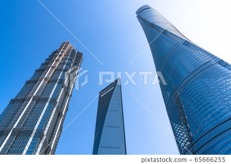 <Shanghai> Shanghai skyscrapers, the center of the Chinese economy 65666255