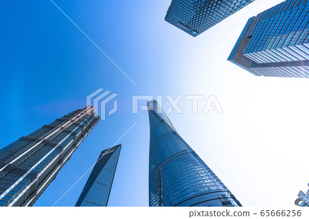 <Shanghai> Shanghai skyscrapers, the center of the Chinese economy <Shanghai> Shanghai skyscrapers, the center of the Chinese economy 65666256