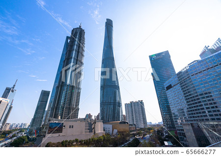 <Shanghai> Shanghai skyscrapers, the center of the Chinese economy <Shanghai> Shanghai skyscrapers, the center of the Chinese economy 65666277