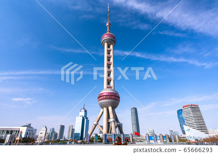 <Shanghai> Shanghai skyscrapers, the center of the Chinese economy <Shanghai> Shanghai skyscrapers, the center of the Chinese economy 65666293