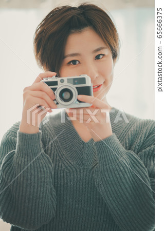 camergirl, film camera, photocamera 65666375