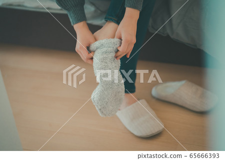 room socks, female, lady 65666393