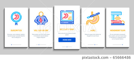 Gastroenterology And Hepatology Onboarding Elements Icons Set Vector Gastroenterology And Hepatology Onboarding Elements Icons Set Vector 65666486