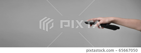 電視或視頻遙控器特寫 65667050