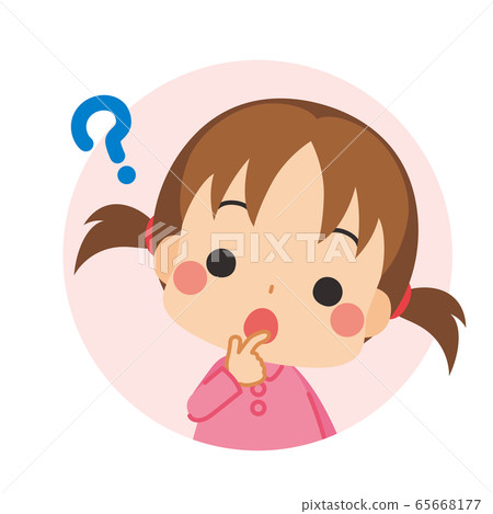 要問的可愛女孩圖標 65668177
