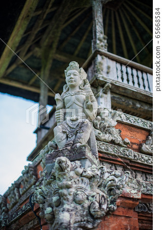 Traditional Balinese Induzm Temple Bali Traditional Balinese Induzm Temple Bali 65668584