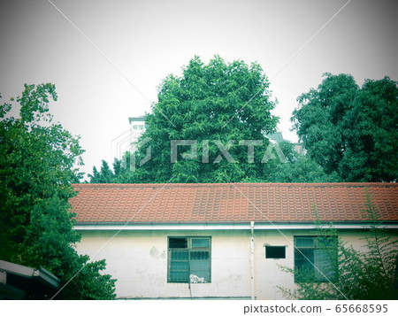 Red roof tile 65668595