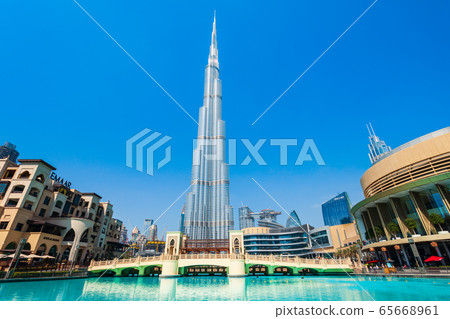 Burj Khalifa tower in Dubai Burj Khalifa tower in Dubai 65668961