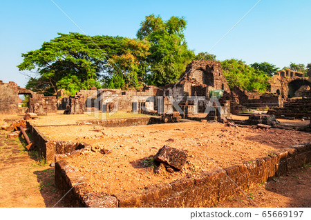 St. Augustine ruined church, Goa 65669197