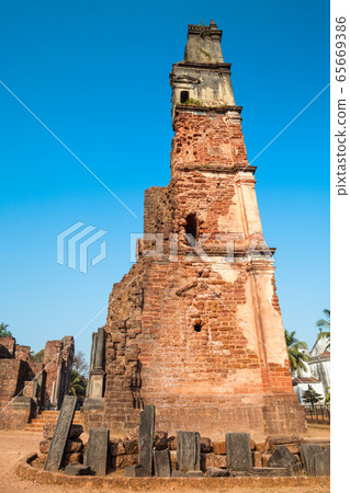 St. Augustine ruined church, Goa 65669386