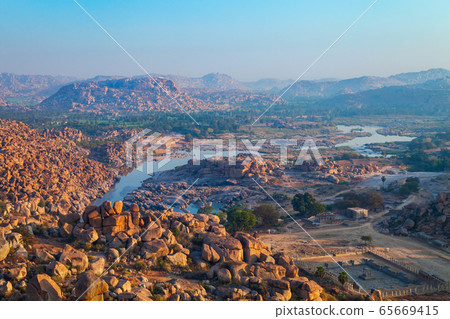Hampi Vijayanagara Empire monuments, India Hampi Vijayanagara Empire monuments, India 65669415