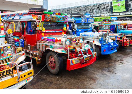 Jeepneys are popular public transport, Philippines 65669610