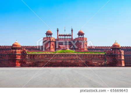 Lal Qila Red Fort in Delhi 65669643