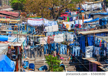 Dhobi Ghat open air laundry, Mumbai Dhobi Ghat open air laundry, Mumbai 65669690