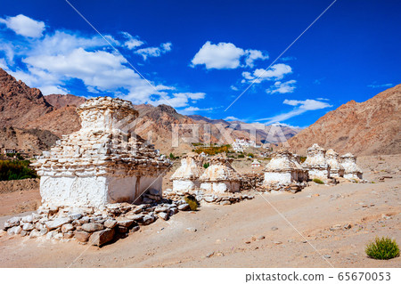 Likir Monastery near Leh in Ladakh Likir Monastery near Leh in Ladakh 65670053