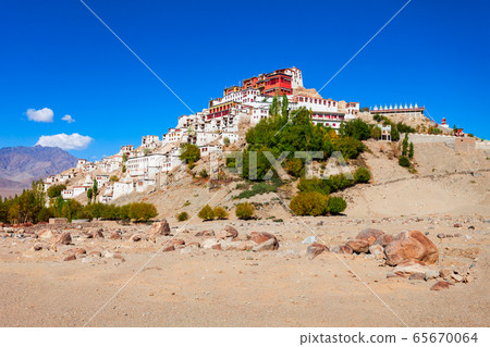 Thiksey Gompa Monastery near Leh, Ladakh 65670064