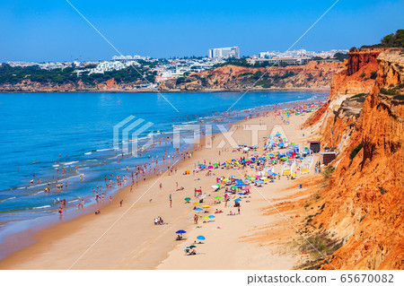 Falesia beach in Albufeira, Algarve Falesia beach in Albufeira, Algarve 65670082