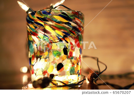 彩虹彩色不倒翁/點亮 65670207