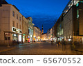 Wet Street In Tallinn 65670552
