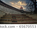 Wet Street In Tallinn 65670553