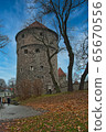 Wet Street In Tallinn 65670556