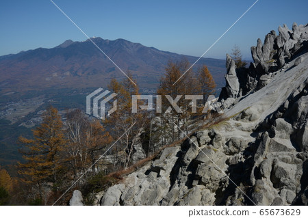 北秋市白山町東山Kar原的八岳 北秋市白山町東山Kar原的八岳 65673629