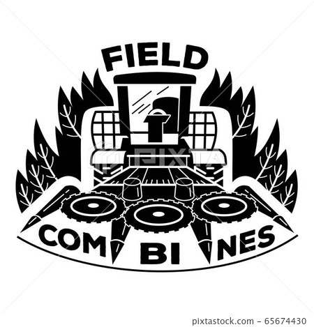 Field combines logo, simple style Field combines logo, simple style 65674430