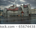 Wet Street In Tallinn 65674438
