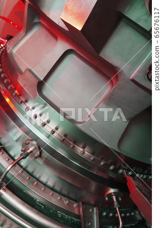 The structural part of the gas turbine, individual The structural part of the gas turbine, individual 65676117