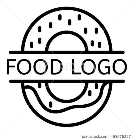 Food logo logo, outline style Food logo logo, outline style 65676237
