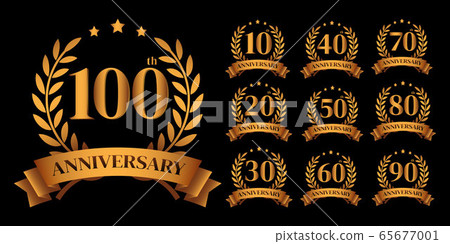 golden anniversary logo 65677001