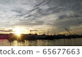 Marugame Port Sunset 65677663