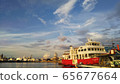 Marugame Port Sunset Boat 65677664