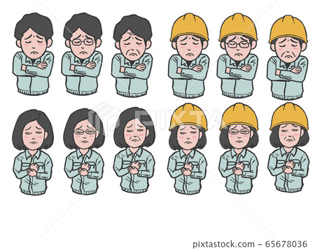 在工廠工作的人的圖標 65678036