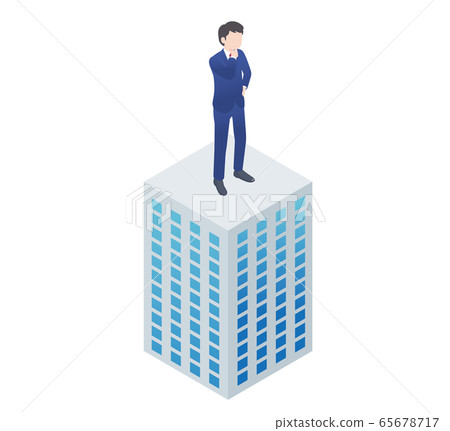 職業變化,就業,商人,上班族,等距圖 職業變化,就業,商人,上班族,等距圖 65678717