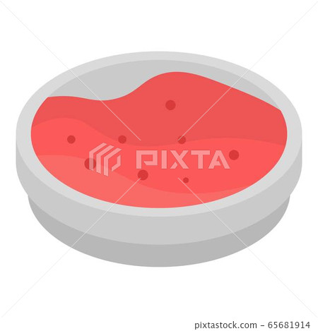 Cooking sauce icon, isometric style Cooking sauce icon, isometric style 65681914