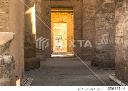 Temple of kom Ombo, located in Aswan, Egypt. Temple of kom Ombo, located in Aswan, Egypt. 65682144
