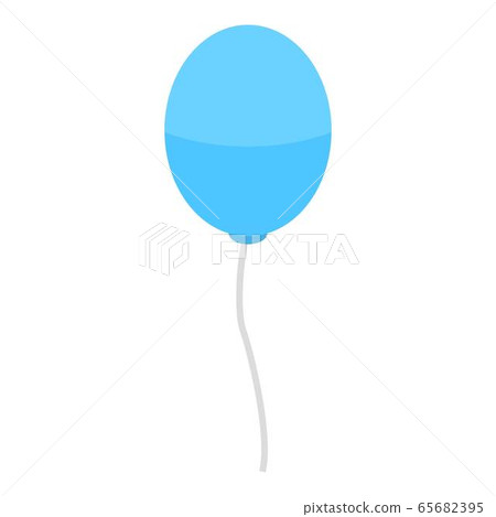 Blue balloon icon, isometric style - Stock Illustration [65682395] - PIXTA