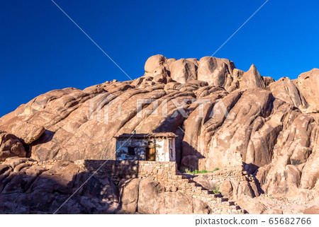 Mount Sinai, Mount Moses in Egypt. 65682766