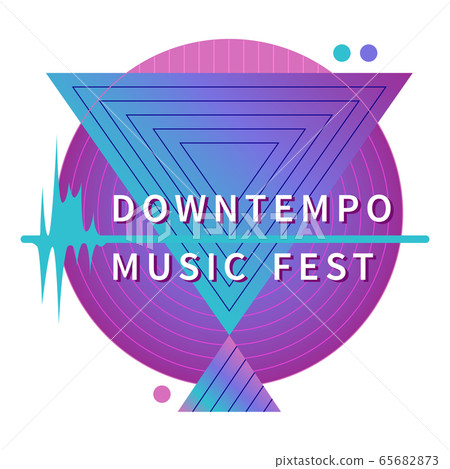Music festivals emblem invitation Music festivals emblem invitation 65682873