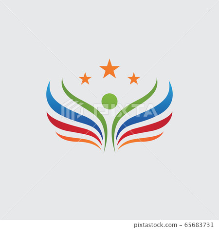 wing Logo Template vector wing Logo Template vector 65683731