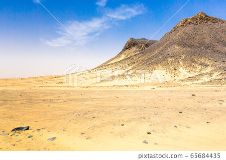 White Desert at Farafra in the Sahara of Egypt. Africa. White Desert at Farafra in the Sahara of Egypt. Africa. 65684435