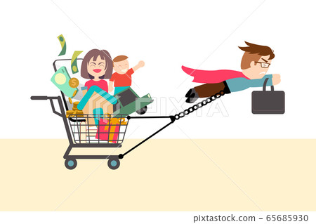 Super Dad and his family Super Dad and his family 65685930